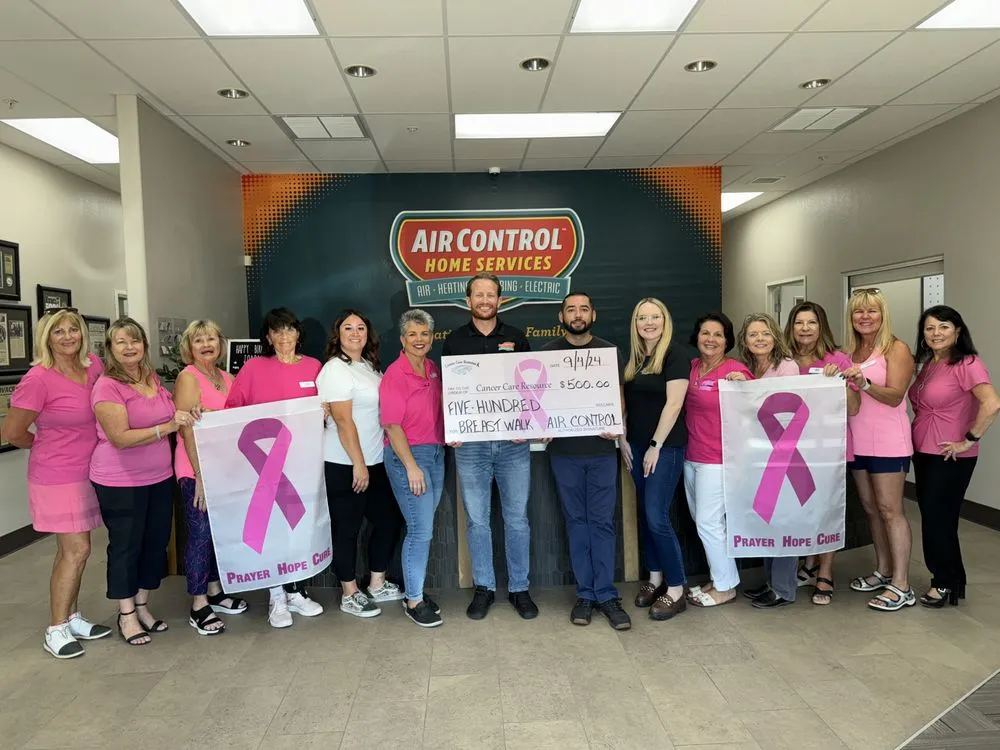 Slide of Air Control Home Services