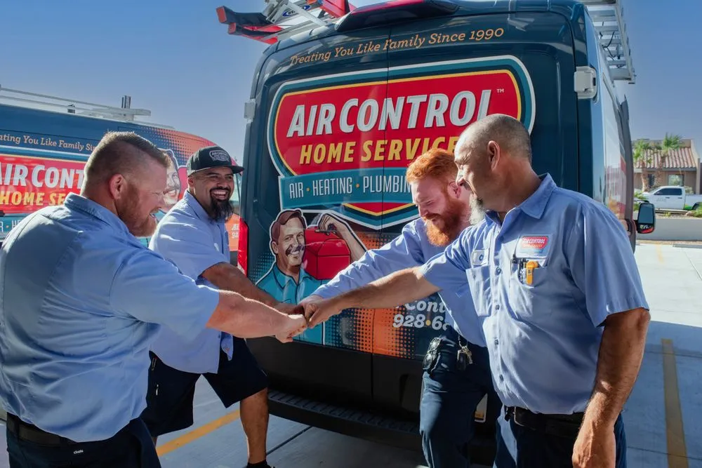 Slide of Air Control Home Services