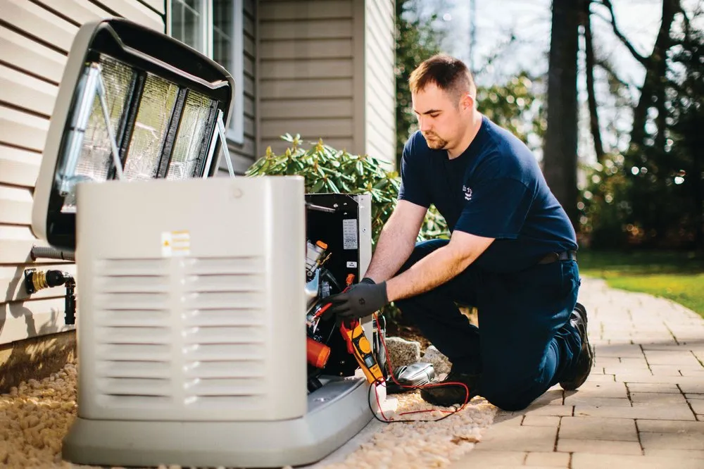 Certified electrician providing circuit breaker repair in Whippany, NJ - Air Group
