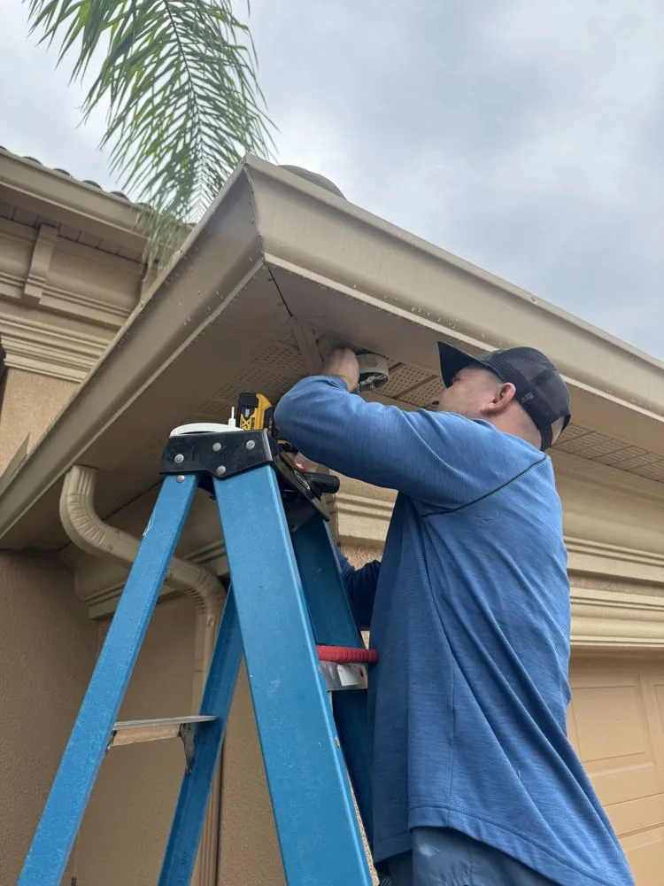 Licensed electrician providing wiring installation in , 