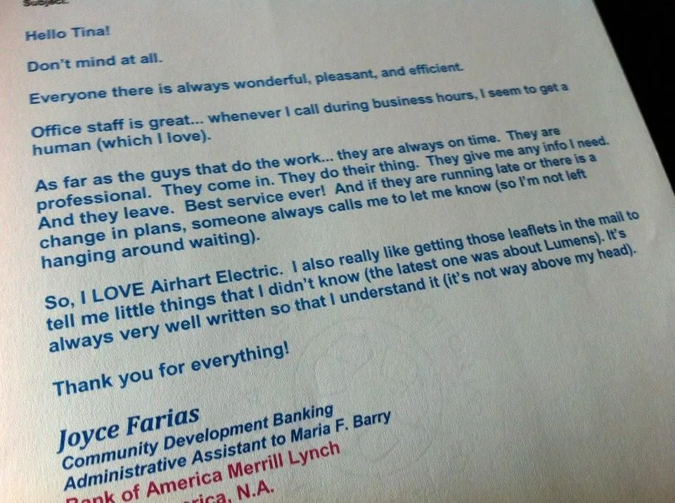 Affordable panel upgrade in ,  by Airhart Electric