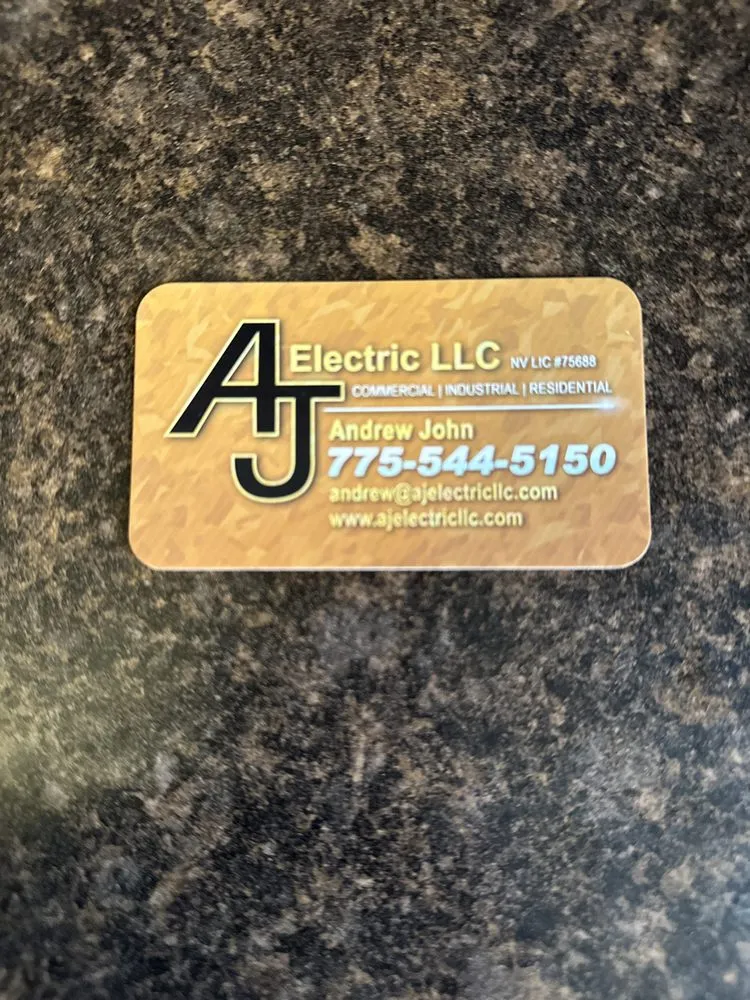 Slide of AJ Electric LLC