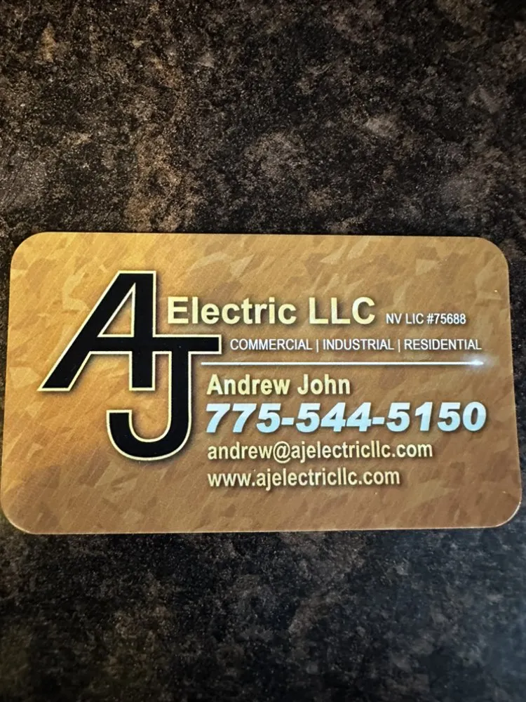 Slide of AJ Electric LLC