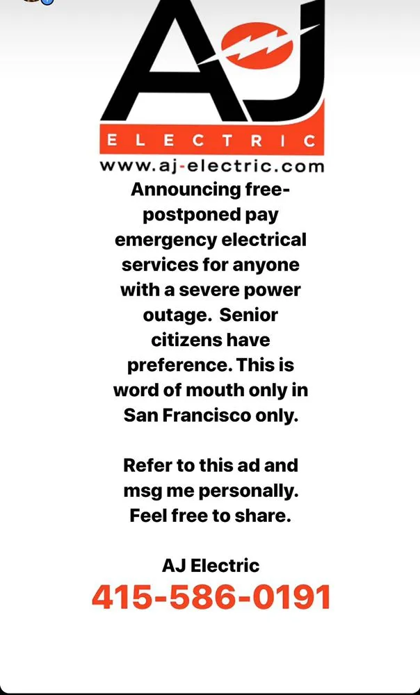 Slide of AJ Electric