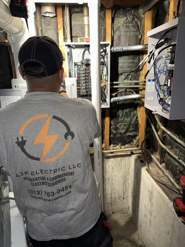 Professional lighting installation in ,  by AJK Electric