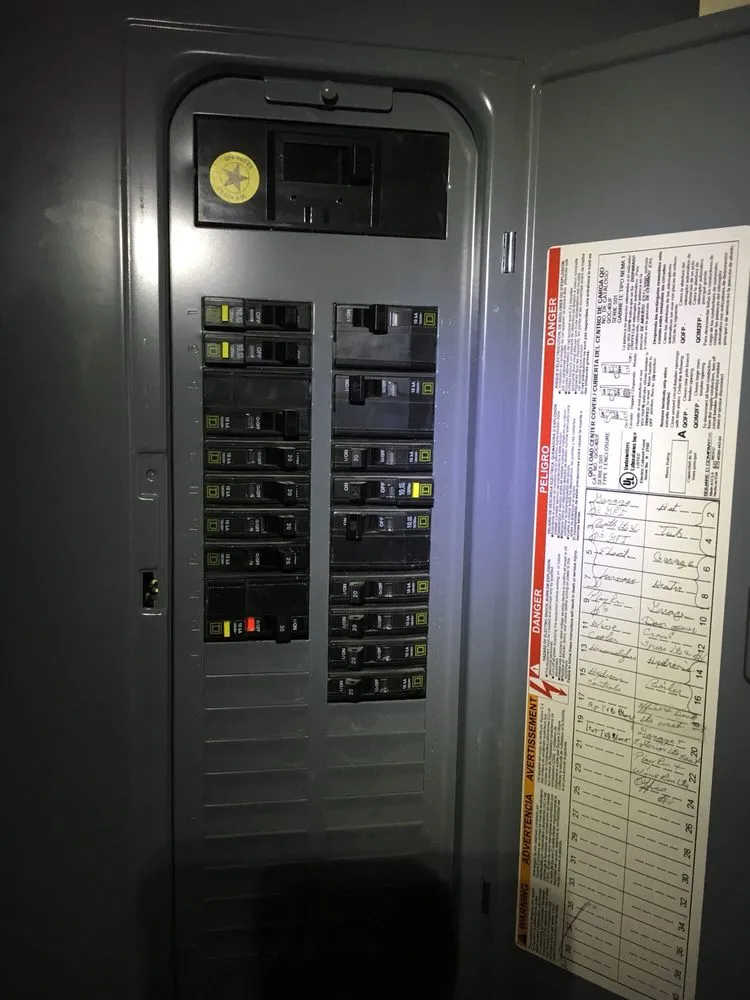 Slide of AJ's Electric