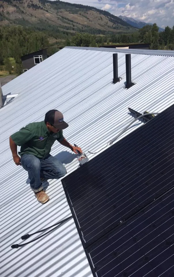 Slide of AJ's Electric