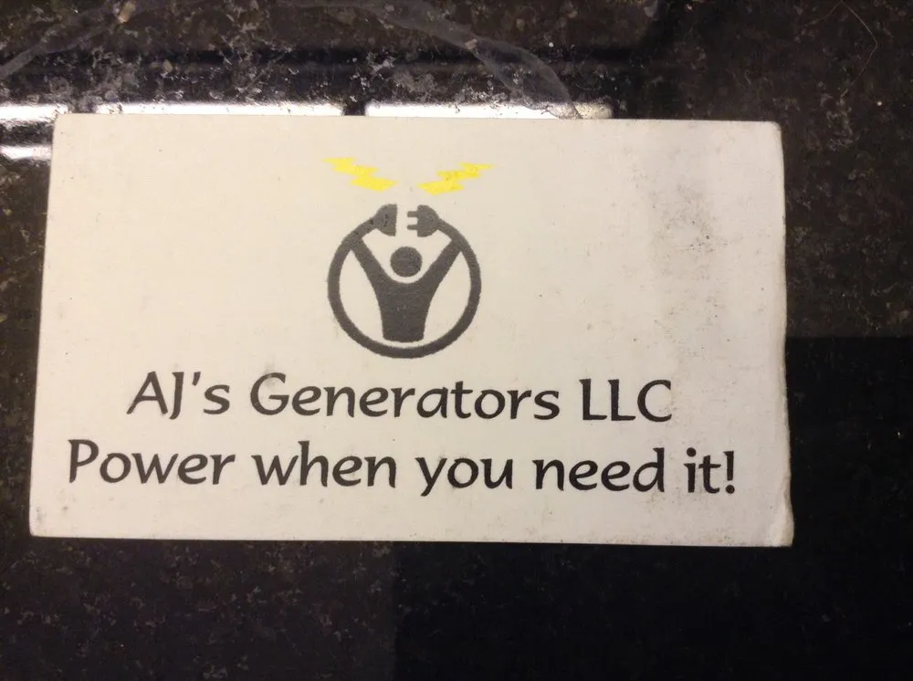 Slide of AJ's Generators