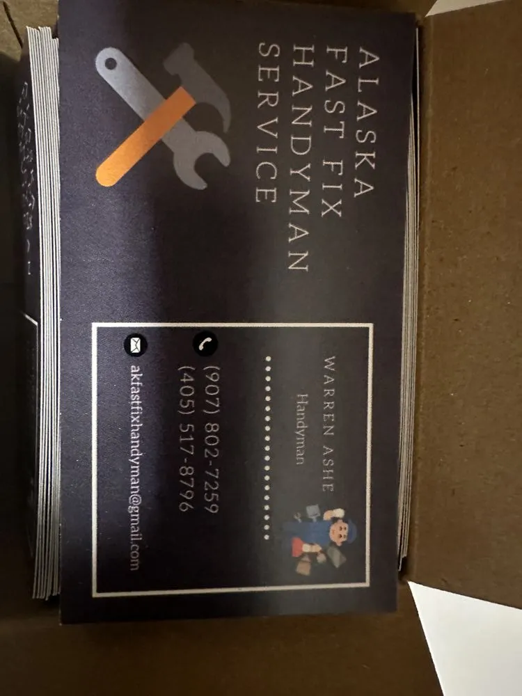 Slide of Alaska Fast Fix Handyman service