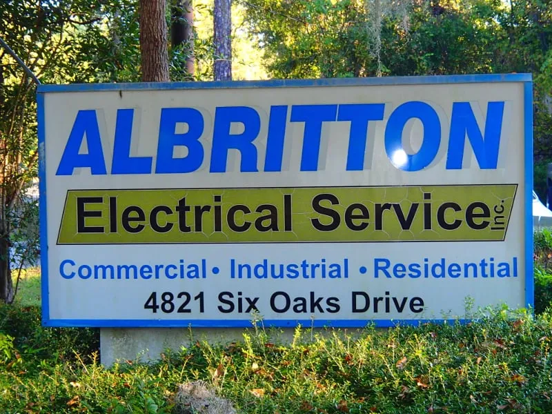 Slide of Albritton Electrical Service