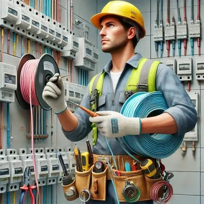 Alex Electrician service Logo