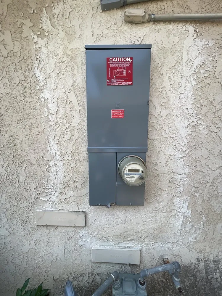 Reliable electrician providing panel upgrade in , 