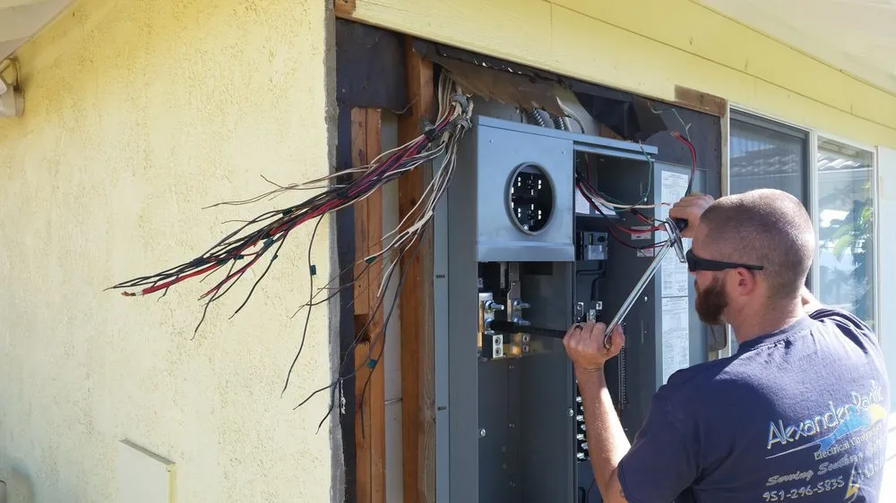 Professional wiring installation in ,  by Alexander Pacific Electrical Contracting