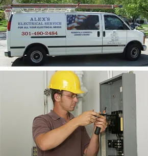 Slide of Alex's Electrical Service