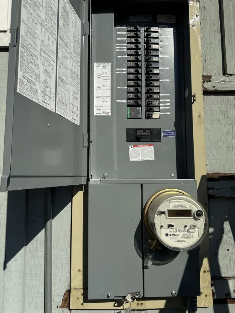 Emergency electrician providing panel upgrade in Arden-Arcade, CA - Ali Electric