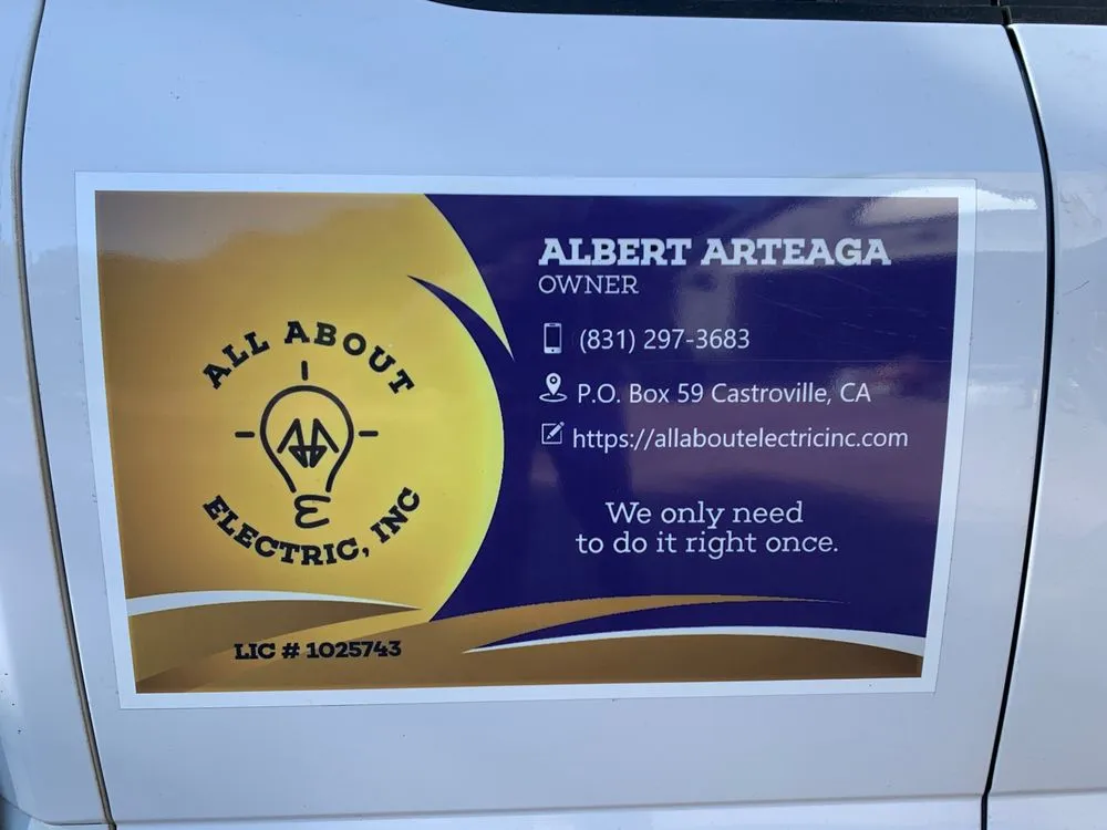 Slide of All About Electric