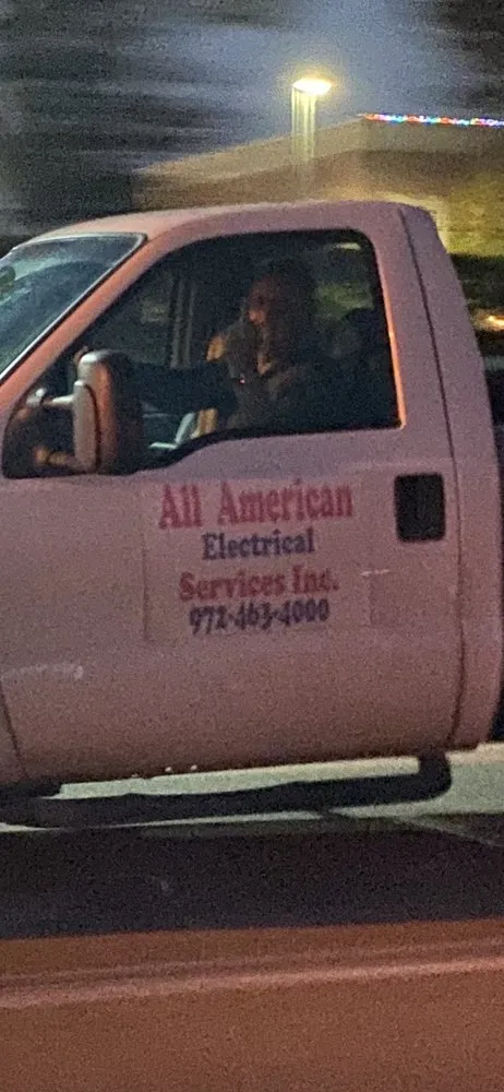 Slide of All American Electrical Services Inc