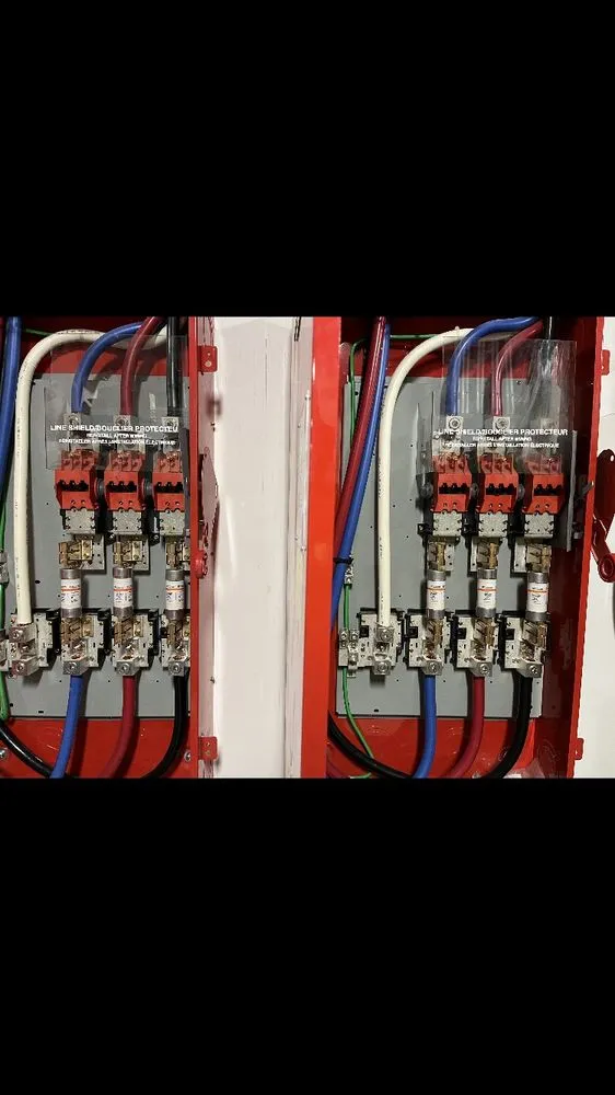 Slide of All American electrical services