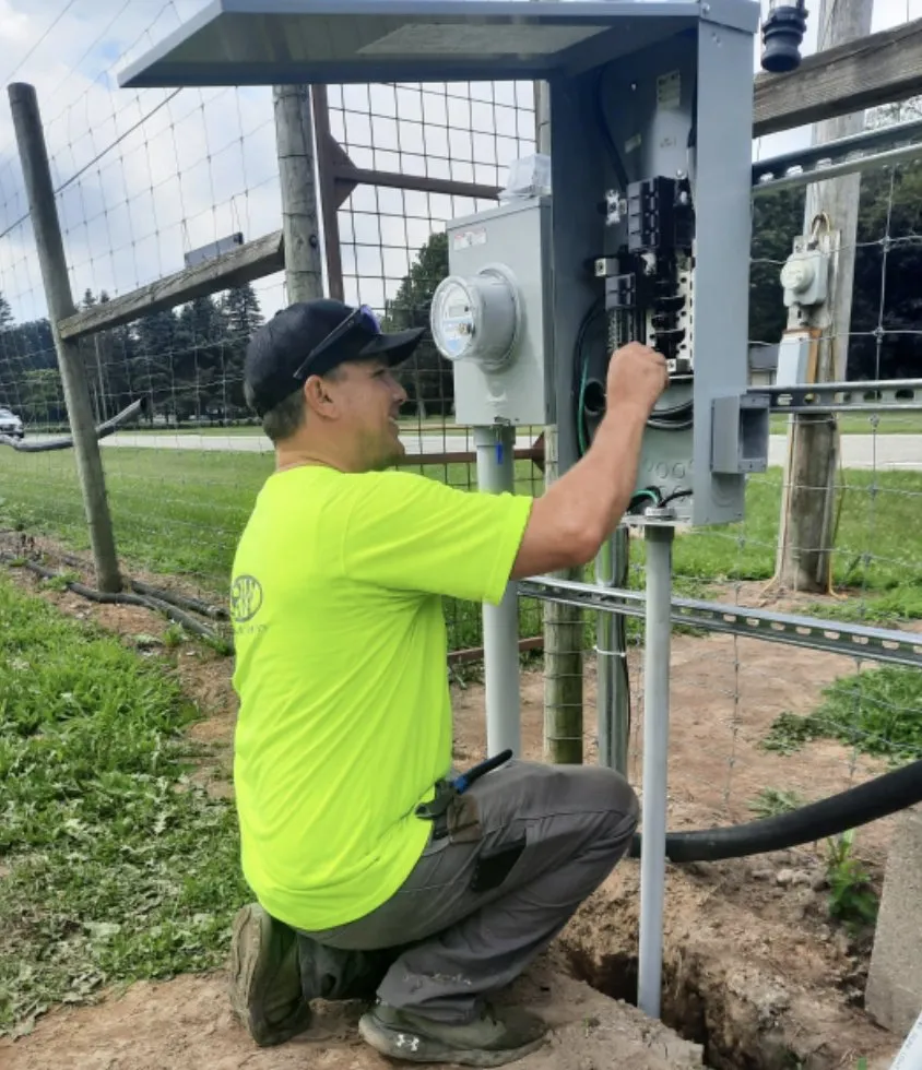 Slide of All American Electricians