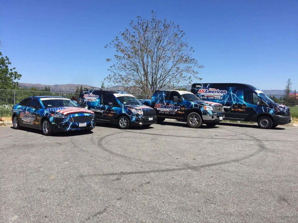 Slide of All American Generator Services