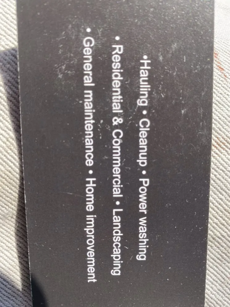 Slide of All Around Men at Work Service