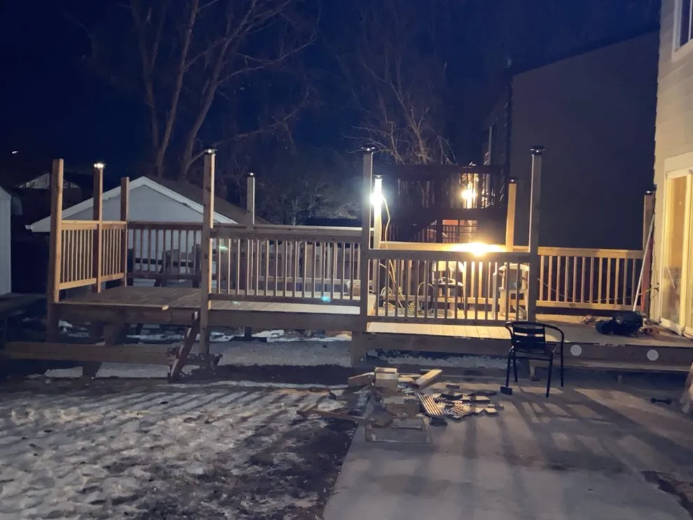 Slide of All Around Men at Work Service