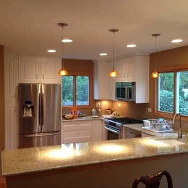 Certified electrician providing panel upgrade in , 