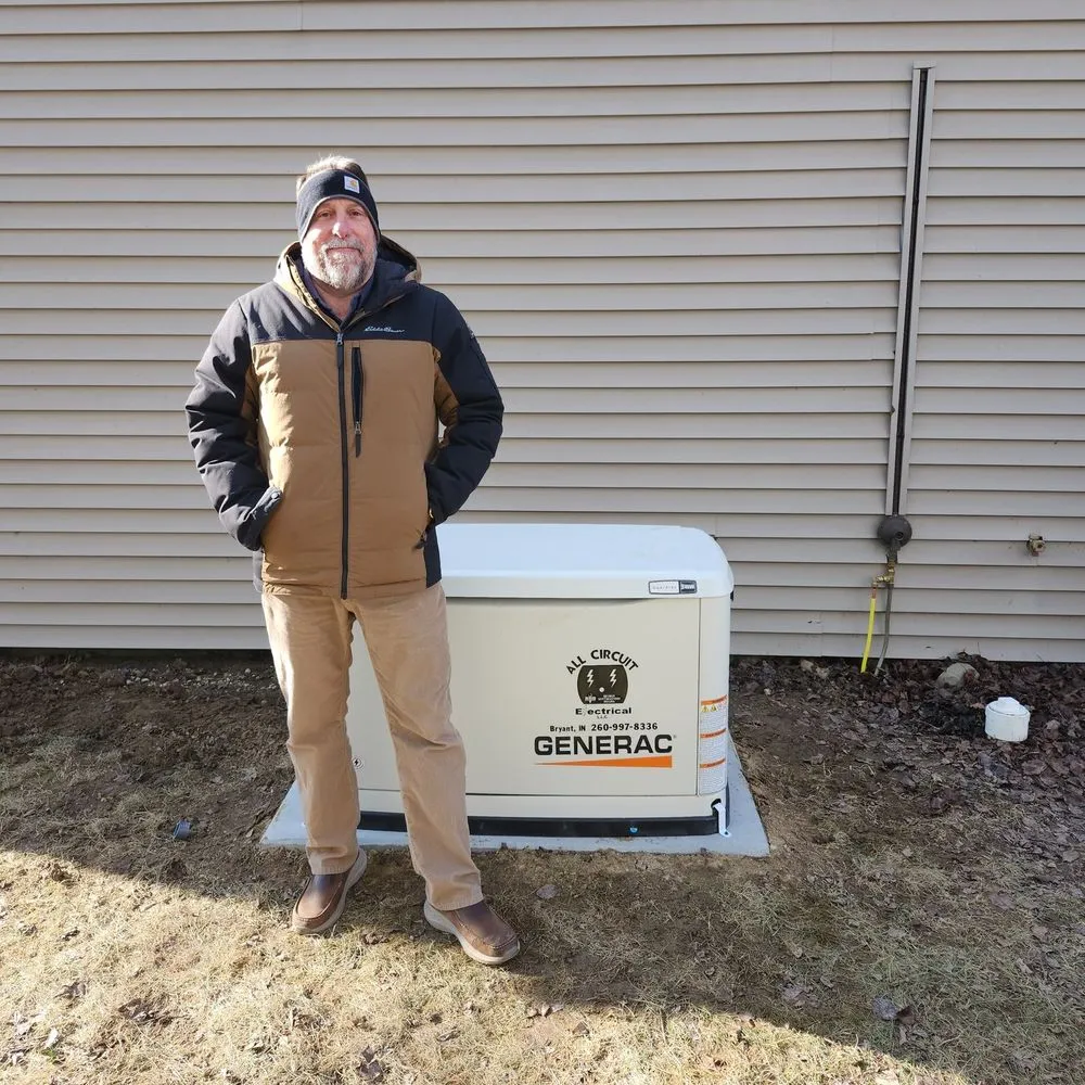 Affordable electrician providing wiring installation in Bryant, IN - All Circuit Electrical