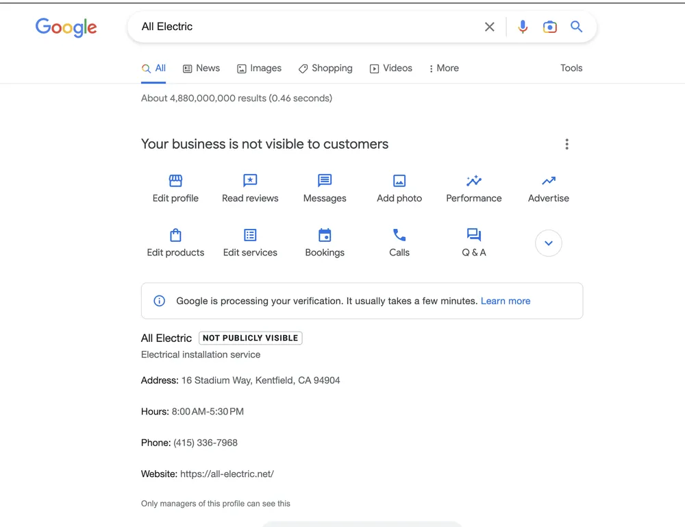 Slide of All Electric