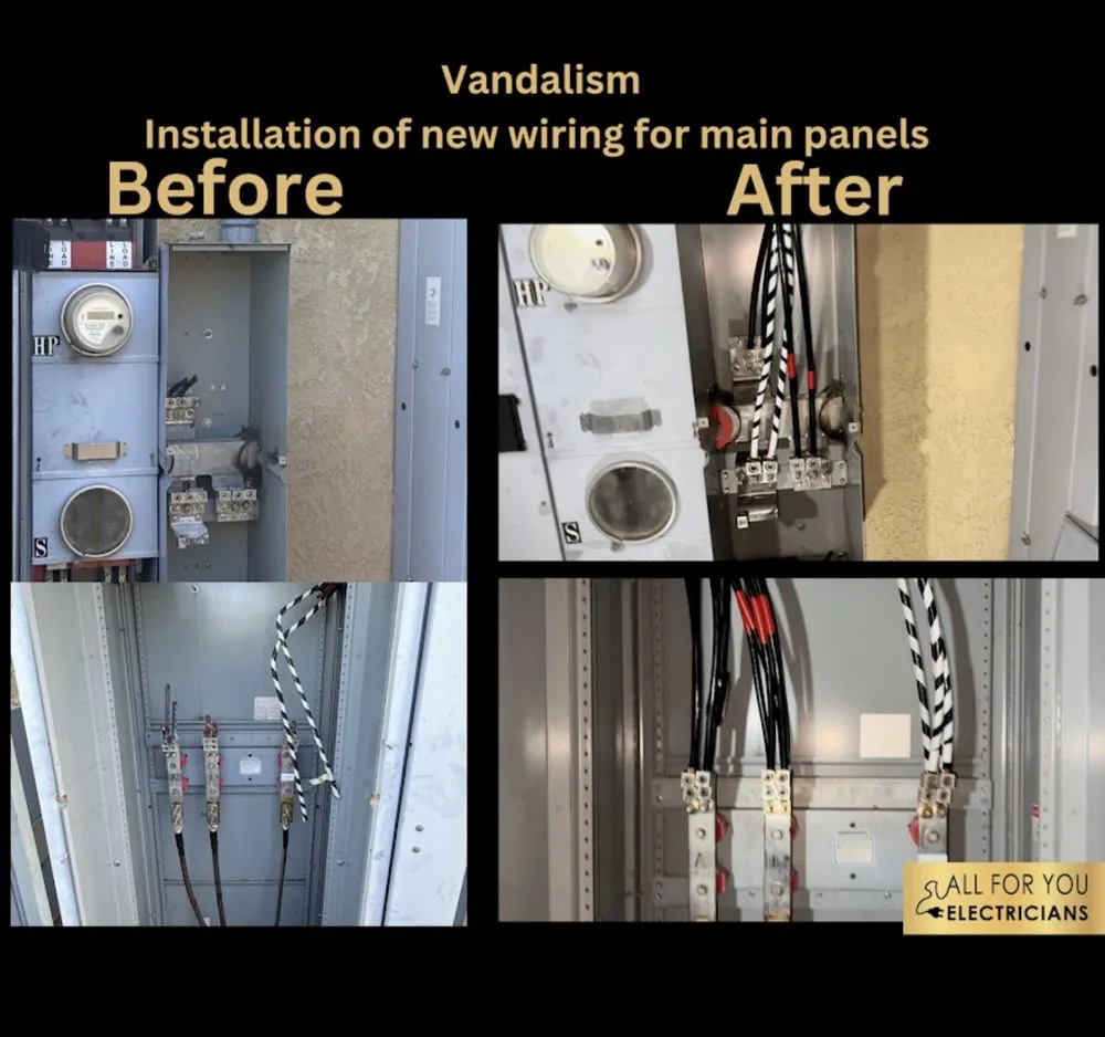 Slide of All For You Electricians