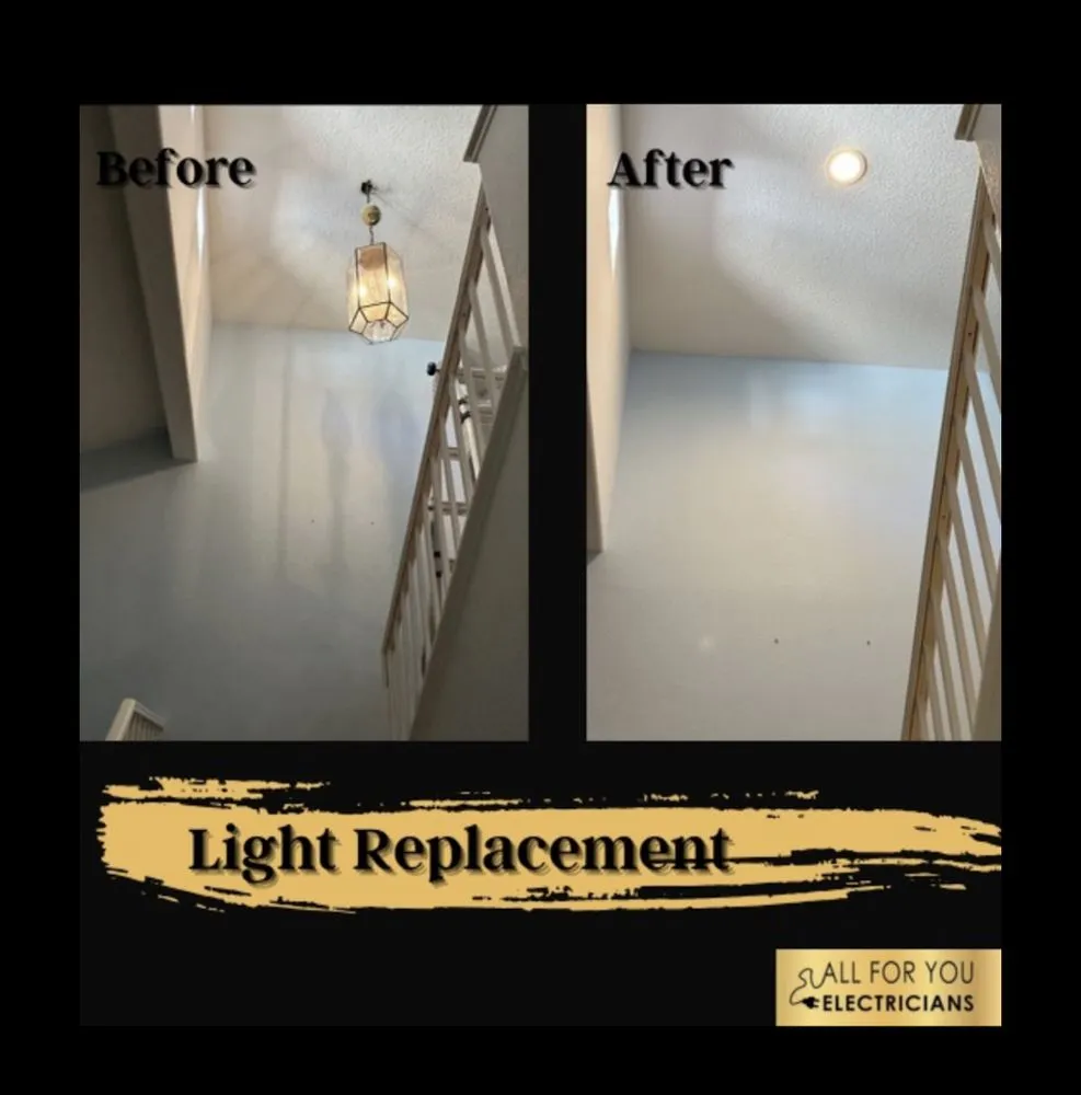 Slide of All For You Electricians