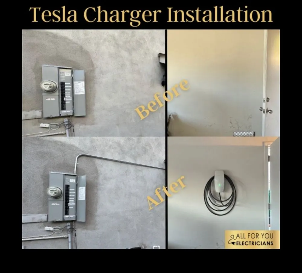 Slide of All For You Electricians