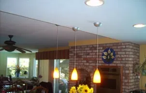 Professional electrician providing lighting installation in , 