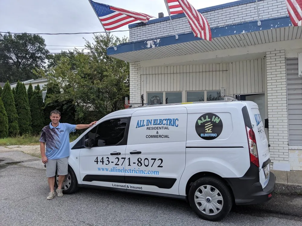 Affordable electrician providing electrical repair in Greenland Beach, MD - All In Electric