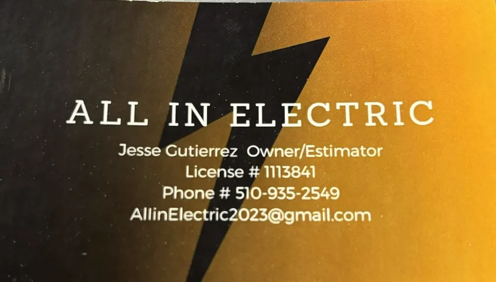 Slide of All In Electric