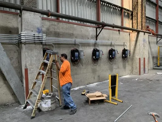 All in One Electric & HVAC Logo