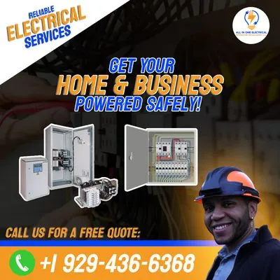 All In One Electrical Repairs And Installations Logo