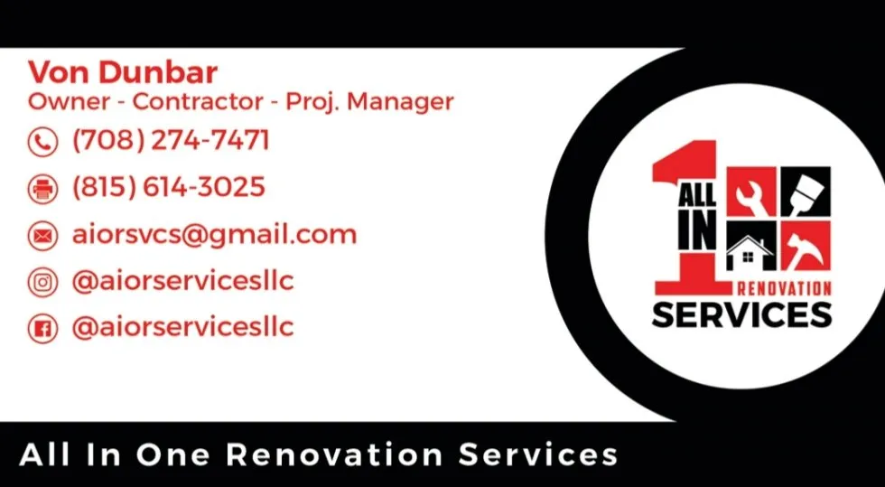 Slide of All In One Renovation Services