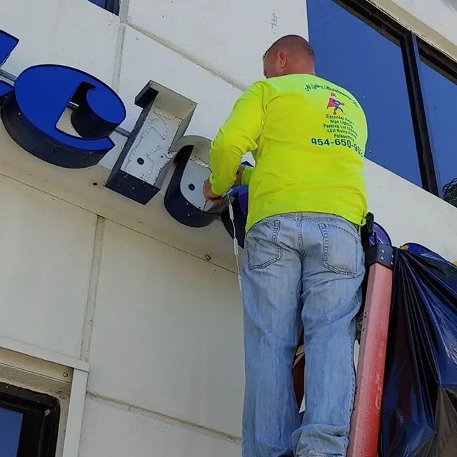 Slide of All Lighting Maintenance