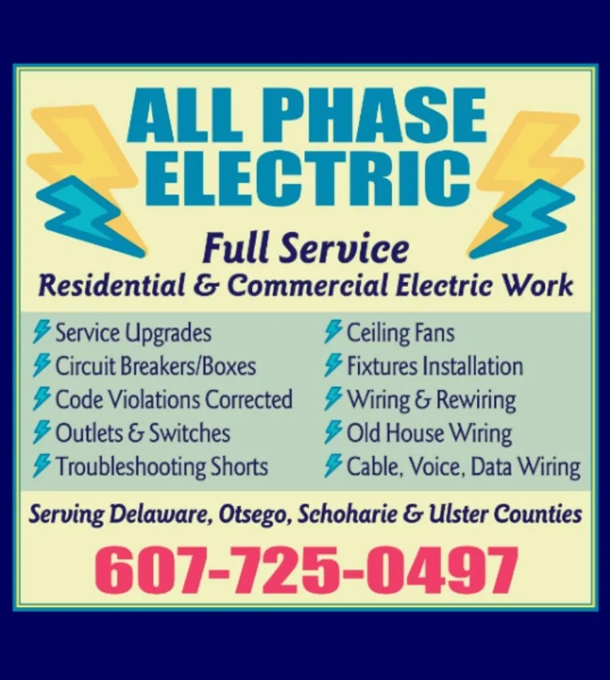 Certified panel upgrade service in Hobart, NY - All Phase Electric