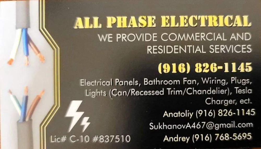 Slide of All Phase Electrical