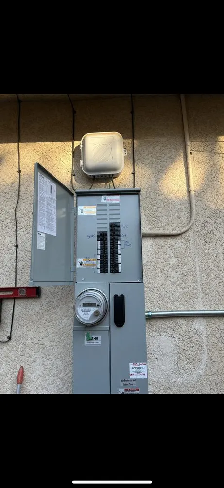 Certified electrical service for homes in wiring installation,  by 