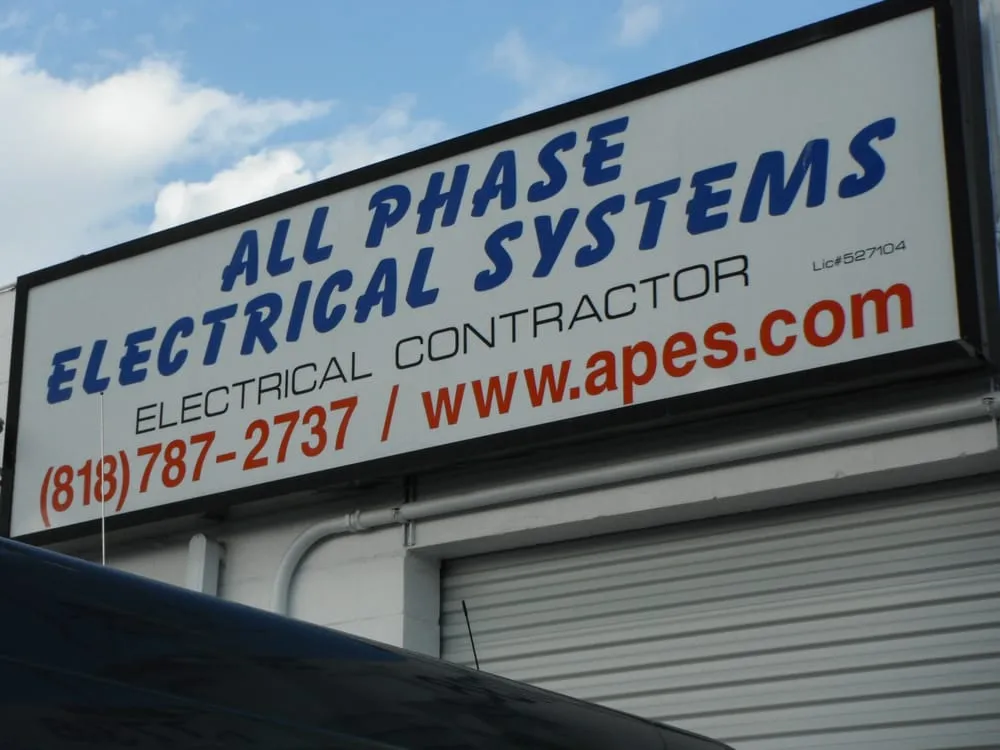 Slide of All Phase Electrical Systems