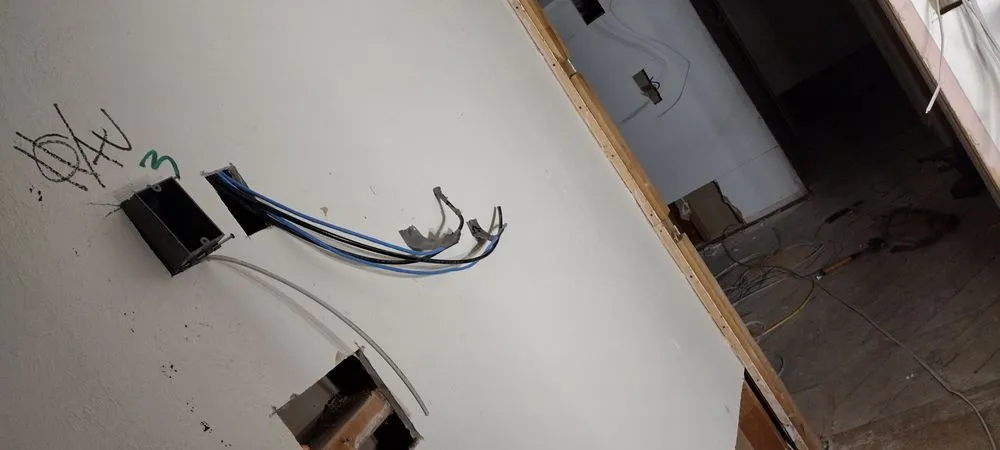 Professional electrical service for homes in wiring installation,  by 