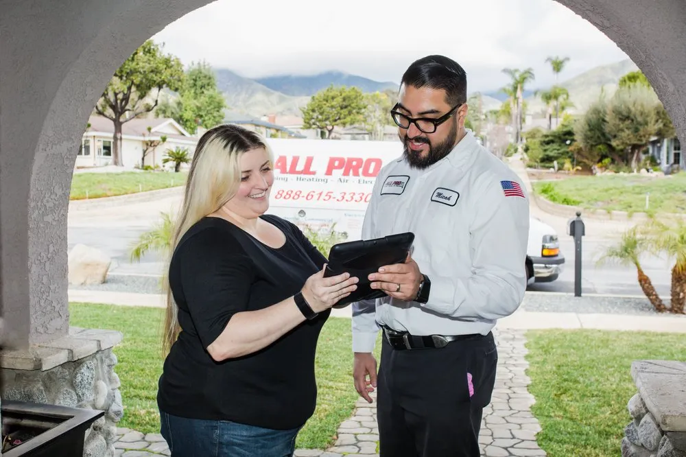 Slide of All Pro Cooling, Heating, Plumbing & Electrical