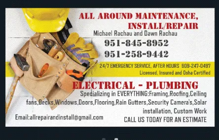 Emergency circuit breaker repair service in Banning, CA - All Repair and Install Electrical Plumbing