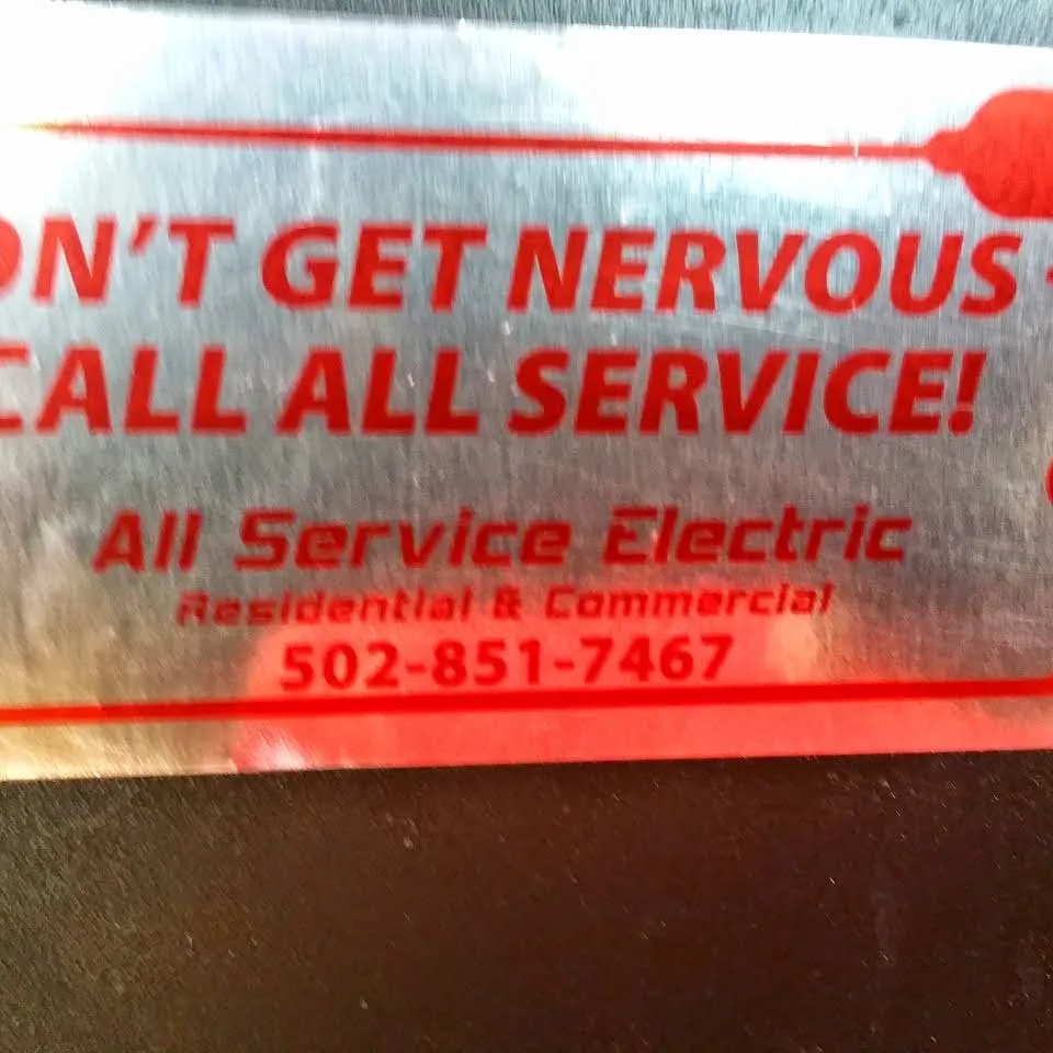 Slide of All Service Electric