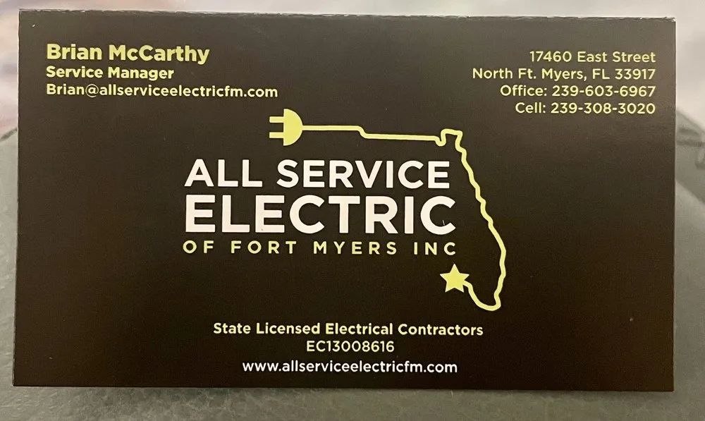 Slide of All Service Electric of Fort Myers