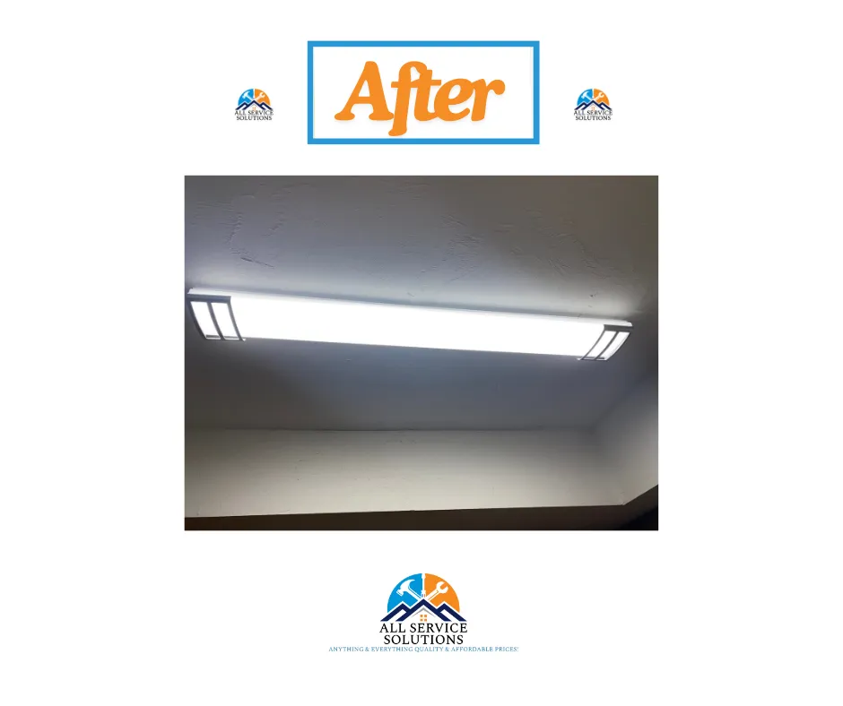 Emergency lighting installation in , by All Service Solutions