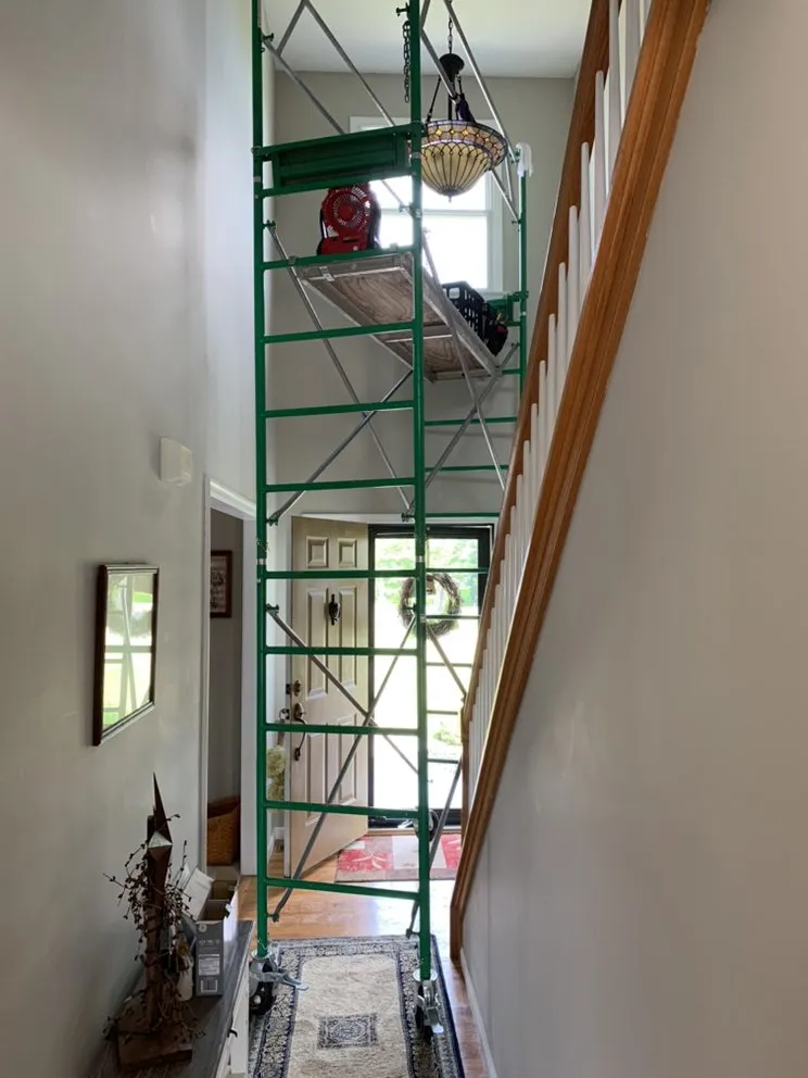 Certified electrician providing lighting installation in Kunkletown, PA - All Services General Contracting